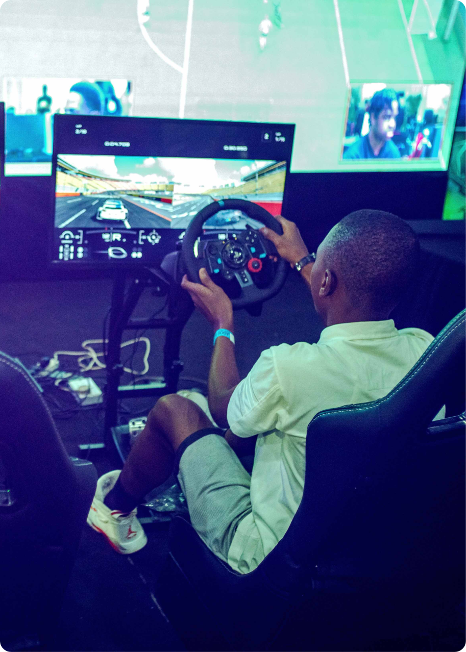 Lagos Games Week Racing Sim